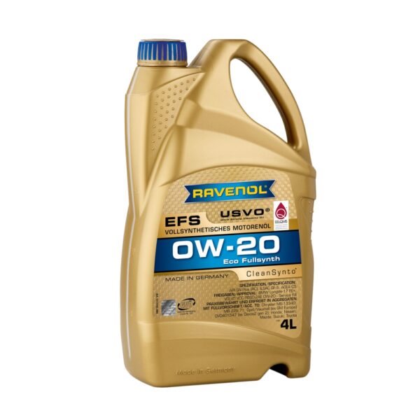 RAVENOL EFS EcoFullSynth. 0W-20 4L 