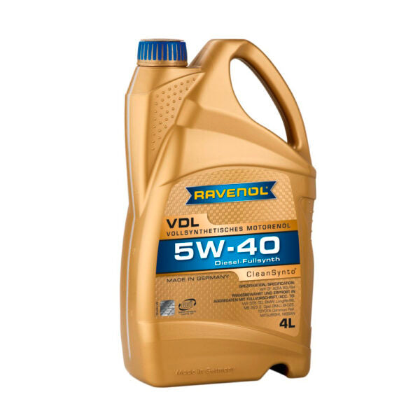 Моторно масло RAVENOL VDL 5W-40 4 л.